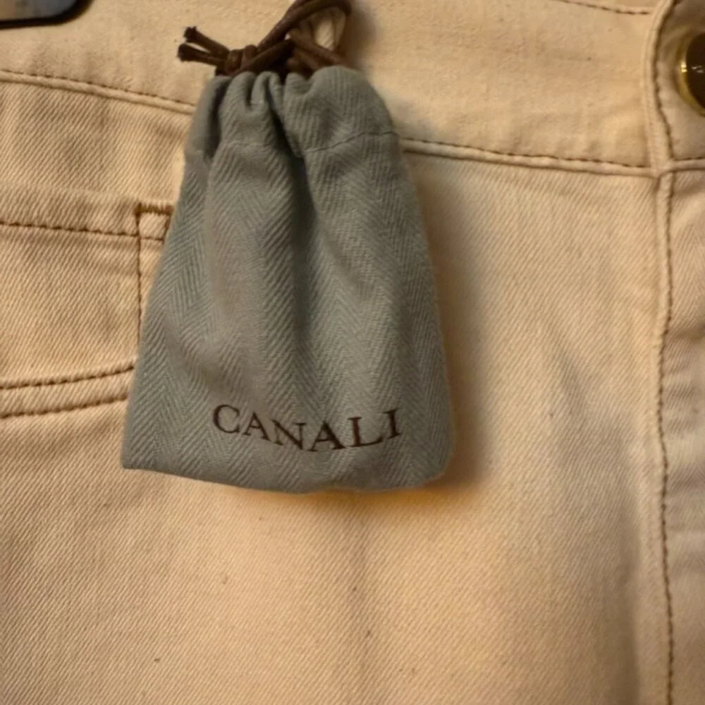 Canali Men's Pants Size 50 | Light Beige - Picture 6 of 11